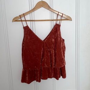 Aerie Velvet Layered Tank